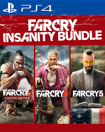 Far Cry - Pacote Insanidade PS4 Mídia Digital