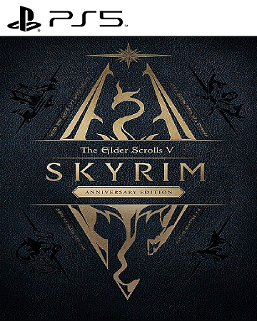 THE ELDER SCROLLS V Anniversary Edition Ps5 Mídia Digital