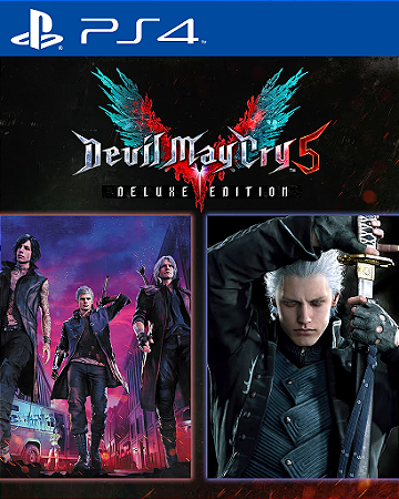 Devil May Cry 5 Deluxe Edition + Vergil Ps4 Mídia Digital