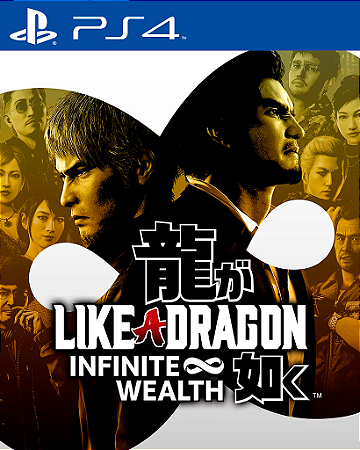 Like a Dragon Infinite Wealth PS4 MÍDIA DIGITAL