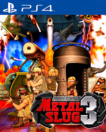 METAL SLUG 3 Ps4 Mídia Digital