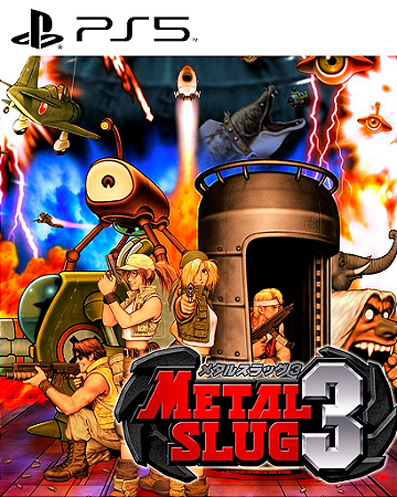 METAL SLUG 3 Ps5 Mídia Digital