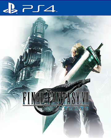 Final Fantasy VII Remake PS4 Mídia Digital
