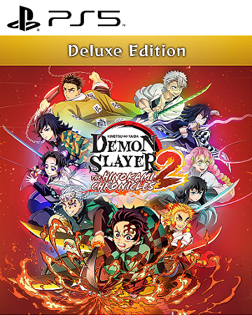Demon Slayer -Kimetsu no Yaiba- The Hinokami Chronicles DELUXE EDITION 2 PS5 Mídia Digital