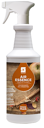 Air Essence Maçã e Canela Spartan - Odorizante de Ambientes 500mL