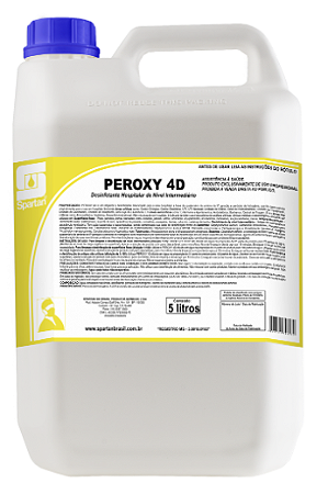 Peroxy 4D Detergente e Desinfetante de nível intermediário hospitalar 5 litros