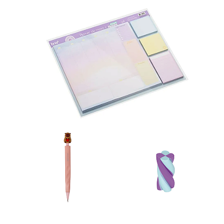 KIT PLANNER + LAPISEIRA + BORRACHA
