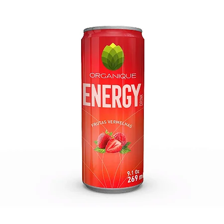 Organique Energy Frutas Vermelhas 269 mL