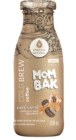 Cold Brew Coffee Mombak Macchiato - Café com leite - Café gelado