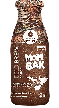 Cold Brew Coffee Mombak Capuccino Café gelado
