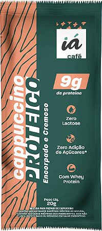 Cappuccino Proteico Instantâneo Iá Café
