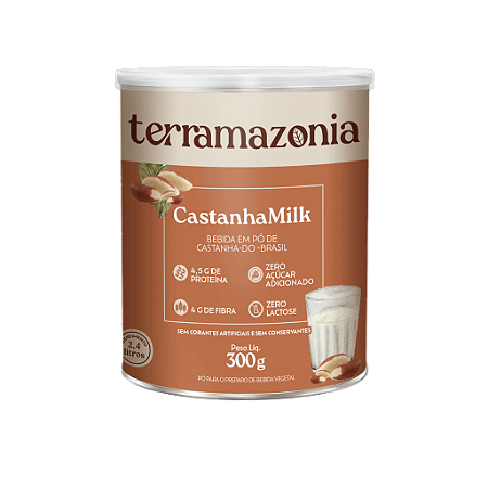 Leite de Castanha em Pó Terramazonia 300g