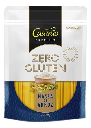 Massa Spaghetti Premium Sem Glúten Casarão 200g