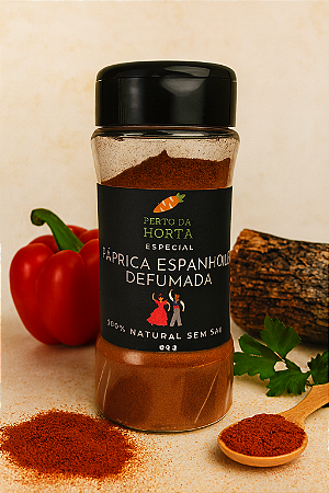 Páprica Espanhola Defumada 100% Natural