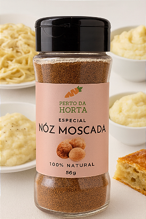Noz Moscada Moída - 100% natural