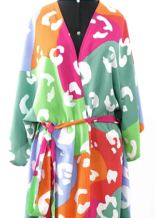 Kimono Animal Print #1220