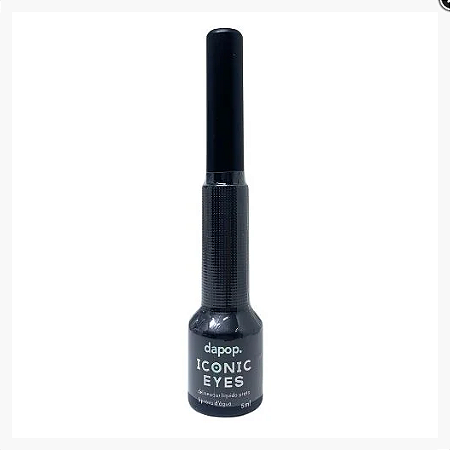 Delineador Líquido Preto Iconic Eyes Dapop