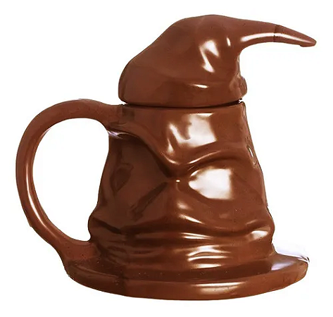Caneca Harry Potter Chapeu Seletor 3D