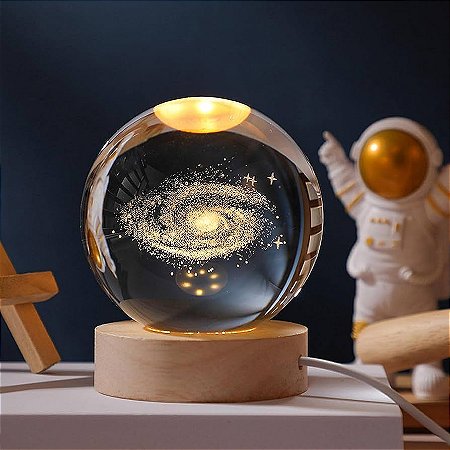 Luminária de Esfera - Galáxia