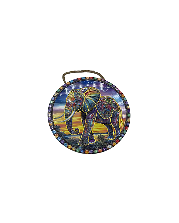 Enfeite de Ceramica para Pendurar - Elefante AZ