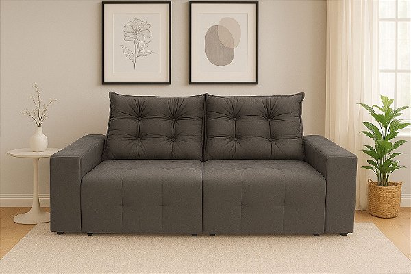 SOFÁ EVEREST CINZA