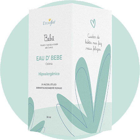 Colônia Eau D’ Bebe Dermafeel 30ml
