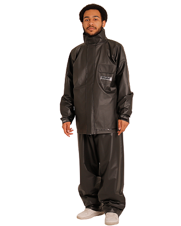 Conjunto Impermeável Masculino Motoqueiro - Jaqueta + Calça