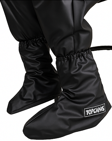 Galocha Impermeável Chuva Pvc Motoboy Proteção Motociclista