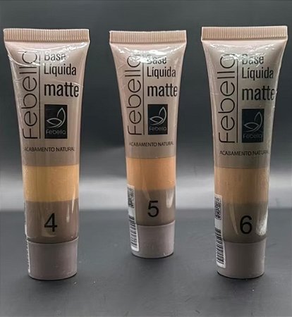 Base Liquida Matte Febella