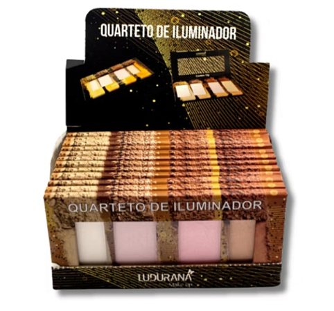 Paleta Quarteto de Iluminador Ludurana