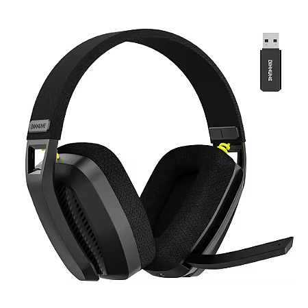 HEADSERT GAMER SEM FIO BINNUNE BW06 PRETO