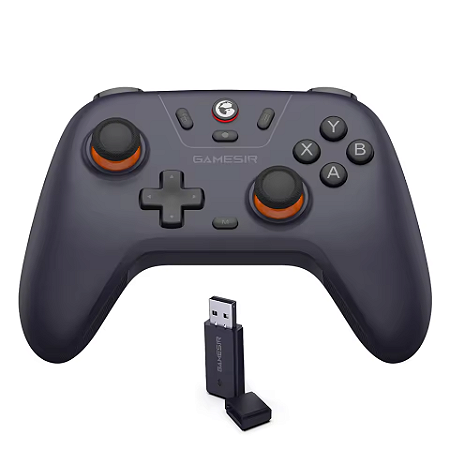 CONTROLE SEM FIO GAMESIR T4 NOVA LITE HALL EFFECT CINZA