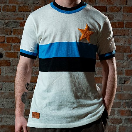 Camiseta Grêmio Branca - 1974