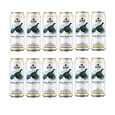 Cerveja Blond Ale Low Carb | Kit 12 Latas