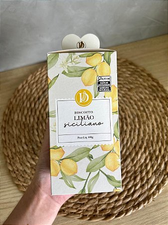 Biscoito Limão Siciliano Caixa 160g