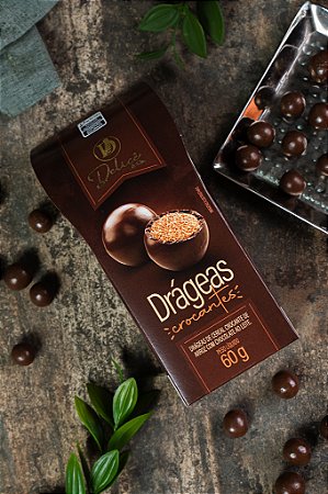 Dragea Crocante Chocolate ao Leite
