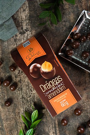 Dragea Amendoim Chocolate ao Leite