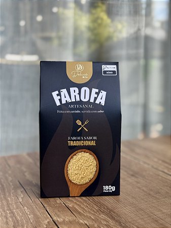 Farofa Artesanal Tradicional Cx 180g