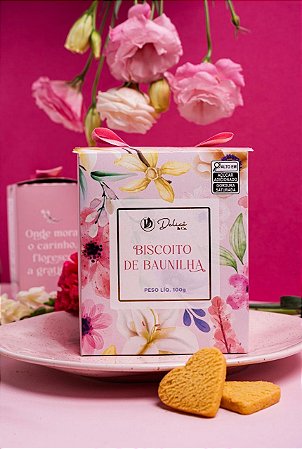 Biscoito de Baunilha CX - 100g