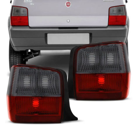 Lanterna Traseira Fiat Uno 04/10 – Fumê / Escurecida