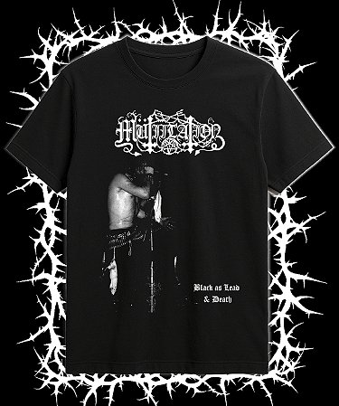Camiseta Mutiilation Black as Lead & Death