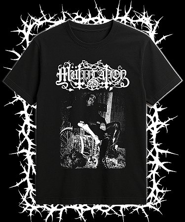 Camiseta Mütiilation Black Millenium (Grimly Reborn)