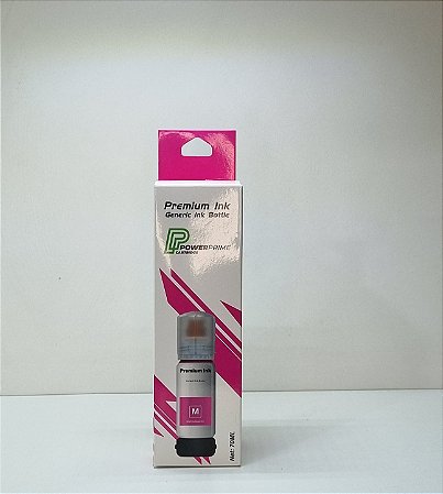 Refil de Tinta Compativel Power Prime L3250 L3150 T544 Magenta 70ml