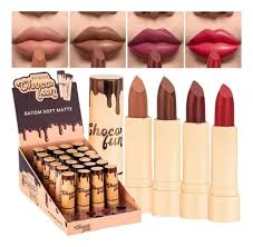 Batom Soft Matte Choco Fun Fenzza - Hidratação e Sabor em Cada Aplicação