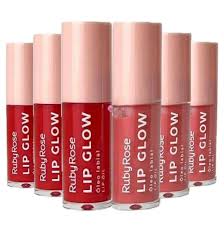Gloss Lip Glow Ruby Rose - Brilho Natural e Efeito Hidratante