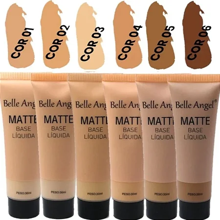 Base Líquida Matte Belle Angel - 30 ml