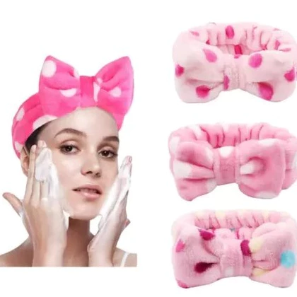 Faixa para Skincare Laço Sortido - Conforto e Estilo para sua Rotina de Beleza