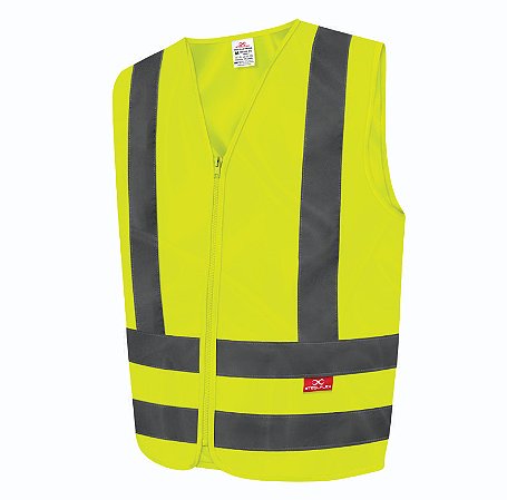 Colete Reflexivo Steelflex Fluorescente Steelflex s/ Bolso