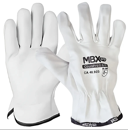 Luva COUROPRO Tam G (9) de Vaqueta total estilo petroleira CA 48923