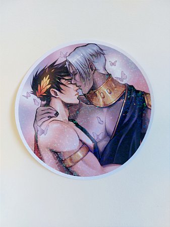 [Adesivo Avulso] Thanatos e Zagreus